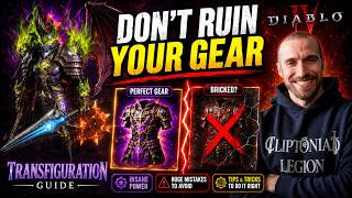 DON’T RUIN YOUR GEAR! Transfiguration Tips Every Diablo 4 Player Needs In Season 13!