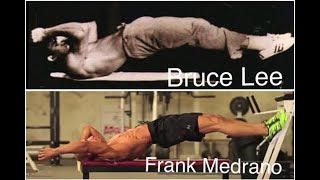 Dragon Flag Tutorial - Frank Medrano Abs Workout " Bruce Lee Favorite Exercise "