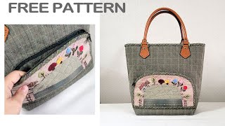 #0211Quilting Bag Making,Quilting Bag Free Patterns,Quilt bag tutorial, Pattern Making Bag