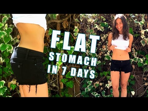 HOW TO HAVE A FLAT STOMACH IN 1 WEEK! HOW TO HAVE A FLAT STOMACH IN 1 WEEK!