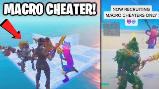 Trying Out For A MACRO CHEATER ONLY TikTok Clan (Making Them FLOAT!)