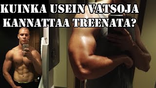 KUINKA USEIN KANNATTAA TREENATA VATSALIHAKSIA?