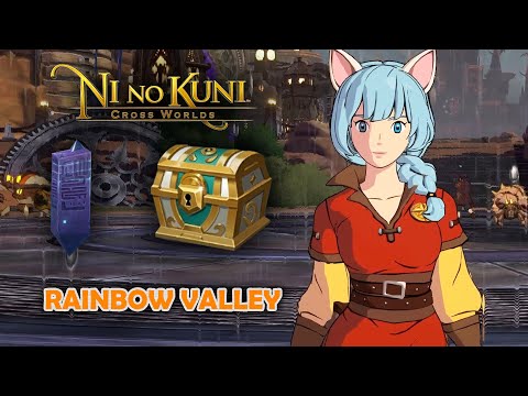 Ni no Kuni Cross Worlds All Rainbow Valley Vista and Chest Locations