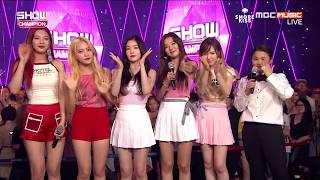 【S'moreKiss中字】170712 Red Velvet - Show Champion 採訪