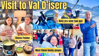 Visited Val D'Isere || Helly ka signature step hua famous😂 || ClubMed || France || Aanchal and Helly