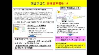 R5　革新的アルファダスト撮像装置と高線量率場モニタの実用化とその応用（東北大学・黒澤代表）