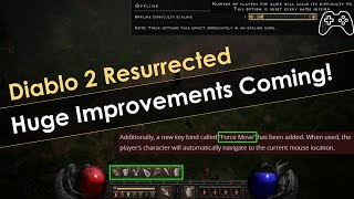 Unbelievable Amazing Changes coming to Diablo 2 Resurrected! Patch 2.3 Highlights