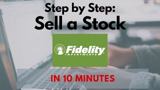 How to Sell a Stock in Fidelity