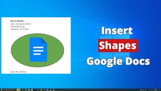 How to Insert Shapes in Google Docs