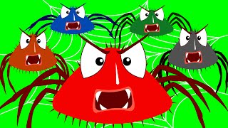 Five Scary Spiders