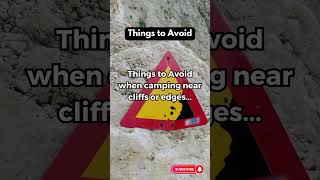 Danger ahead: Ignoring the warning signs when camping #shorts