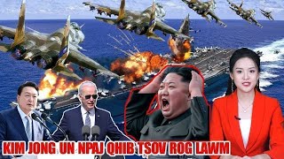 XOVXWM KUB 25/1: NORTH KOREA NPAJ TUA CUAB LUAJ NUCLEAR TAHB SOUTH KOREA, XA NTXIV TUB ROG PAB PUTIN