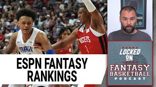 Dissecting The ESPN Fantasy Basketball Rankings | Fantasy Basketball Sleepers & Busts