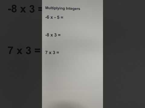What does a negative and a positive equal?