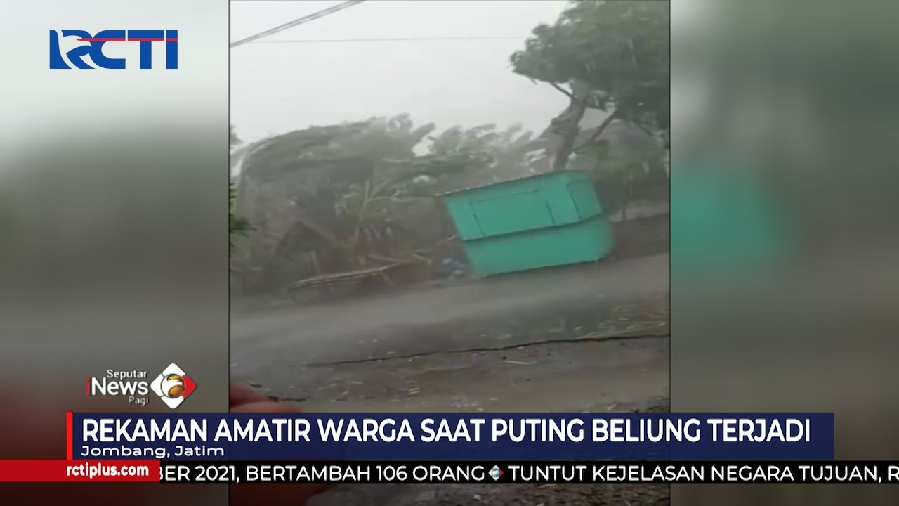 Angin Puting Beliung Terjang Desa Di Jombang, Rumah Warga Rusak # ...