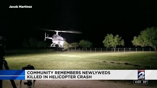 Community remembers newlyweds killed in helicopter crash