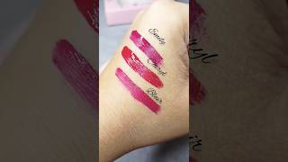 POPxo Liquid lipstick kit #lipstickswatch #swatches #youtubeshorts #shorts #review