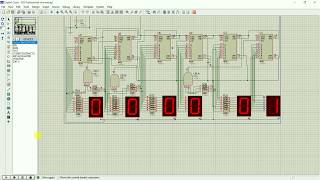 DIY Digital Clock Without Microcontroller | Simulation