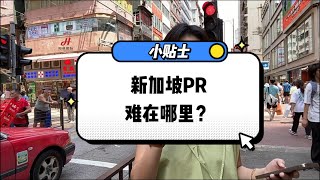 新加坡PR难在哪里？