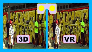 3DSBS 3DVR - Notting Hill Carnival 2019 London - Video 04 - Filmed On A Monopod - HD 1080p - 3D VR