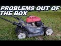 Problem with self propel wheels on Honda lawnmower 216 from factory!