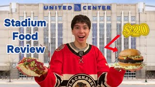 UNITED CENTER Stadium FOOD REVIEW | *1000 Subscriber Special*