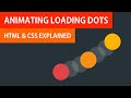 Indeterminate Loading Animation | HTML CSS Tutorial