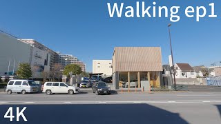 【4K】48-minutes uninterrupted street walk. ep1