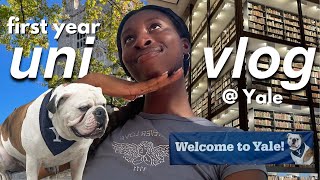 First year at Yale| move-in, first day of school,  college party, campus life, breakdowns, etc.