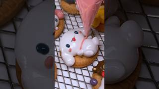 Make Cinnamoroll meringue cookies with me #cute #meringue #shorts