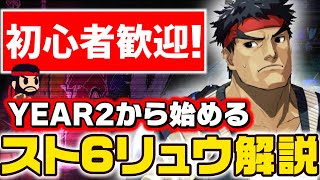 【スト６】今から始めても大丈夫！リュウ初心者向け解説なのだ！【ずんだもん解説】