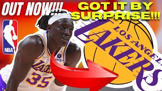 💥MY OUR!!!TOOK IT BY SURPRISE!!! LATEST LAKERS NEWS TODAY IN THE NBA!!!