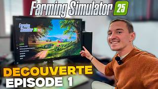 DECOUVERTE DE FARMING SIMULATOR 25 CHEZ GIANTS #1