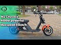 New Model! M2 4000w Fat Tire Citycoco Electric Scooter Motorcycle Top Speed 85km/h