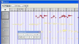 Melodyne เบื่องต้น การทำงานในหน้าต่าง Arrange