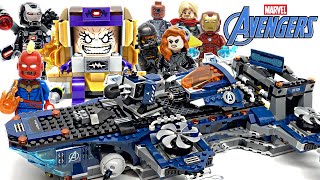 LEGO Avengers Helicarrier review! 2020 set 76153!