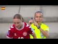 denmark vs spain women s european qualifiers highlights all goals 31 05 24