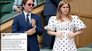 A NEW BABY IS BORN! Princess Beatrice delivers a 6lb 2oz Baby Girl
