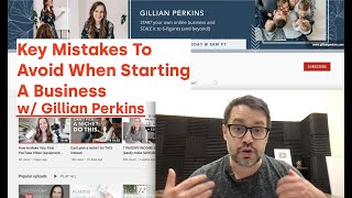 Key Mistakes Business Owners Should Avoid With @gillianzperkins Skip Podcast Episode 1