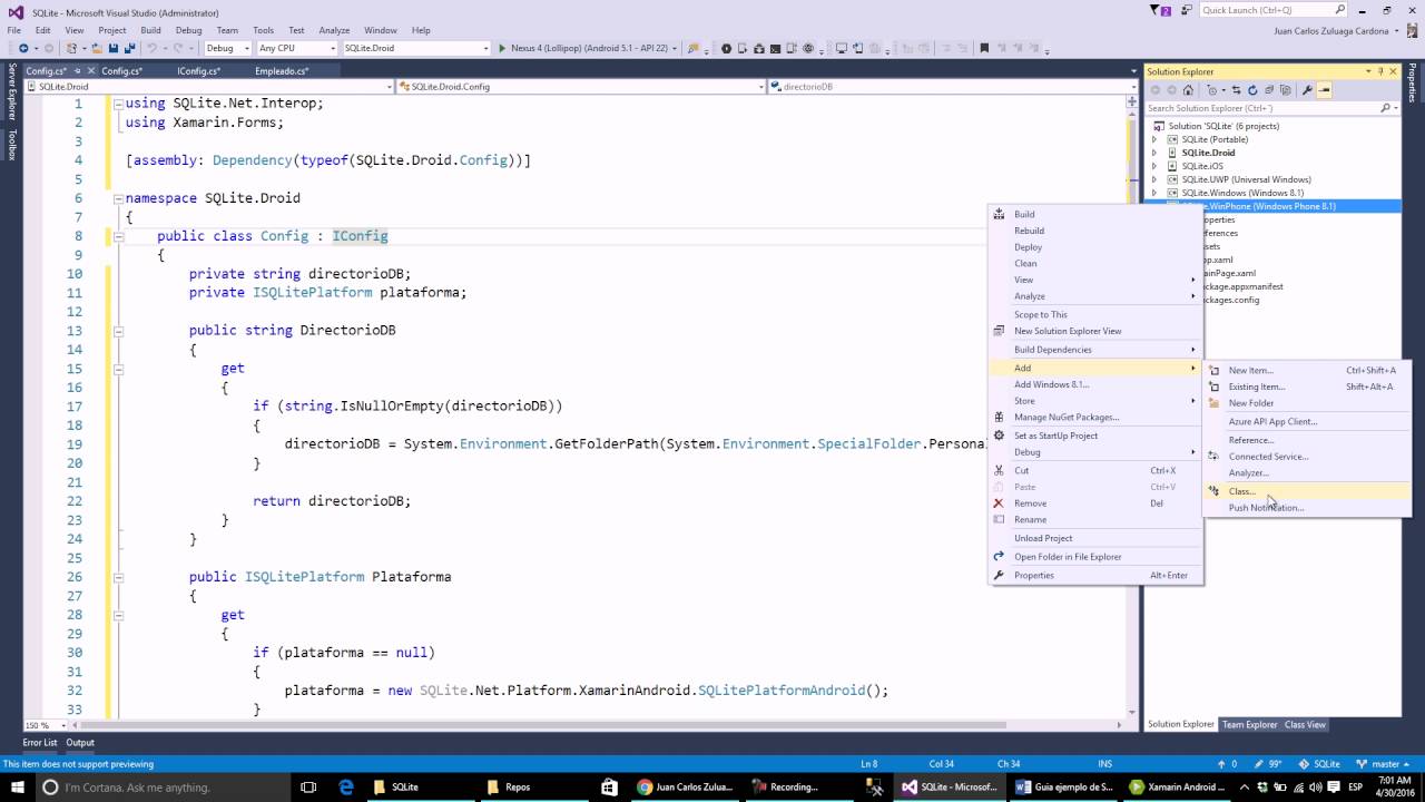 Capolt Blogg Se Sqlite Visual Studio Code