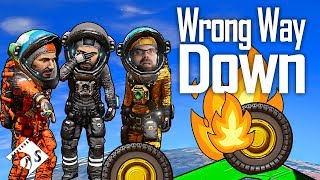 Wrong Way Down - Part 4: Bringing in the big guns (Space Engineers Survival)