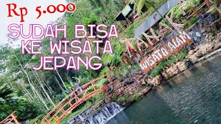 Tanaka Waterfall wisata tersembunyi di kaki Gunung Kawi Malang