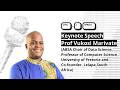 CTRL+J Africa: Keynote Speech with Prof Vukosi Marivate