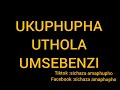 ukuphupha uthola umsebenzi sichaza amaphupho