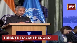 Jaishankar Pays Tribute To Victims Of Mumbai Terror Attack: '26/11 Will Never Ever Be Forgotten'