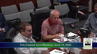 Joint Council and P and Z Meeting June 12, 2023