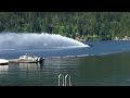 jet boat startup and takeoff