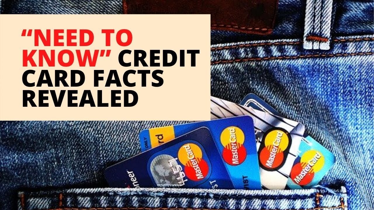 “Need To Know” Credit Card Facts REVEALED - YouTube