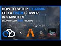 HOW TO SETUP TX ADMIN IN 5 MINUTES | WORKING 2024/2025