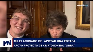 'Latinoamérica al día' Milei acusado de apoyar una estafa, apoyó proyecto de criptomoneda \